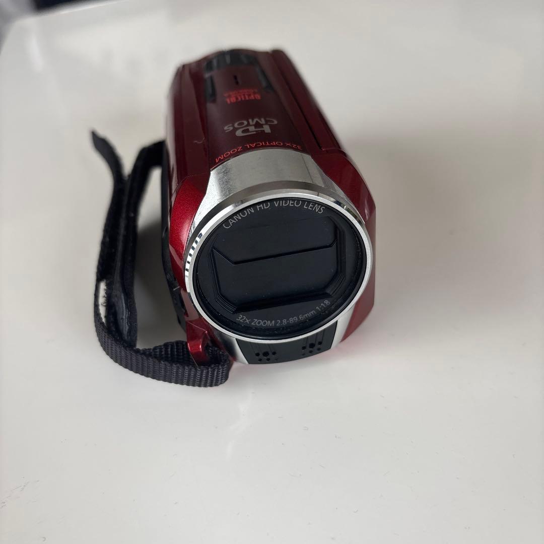 Canon ivis HF R32 ハンディビデオカメラ　レッド　動作確認済み