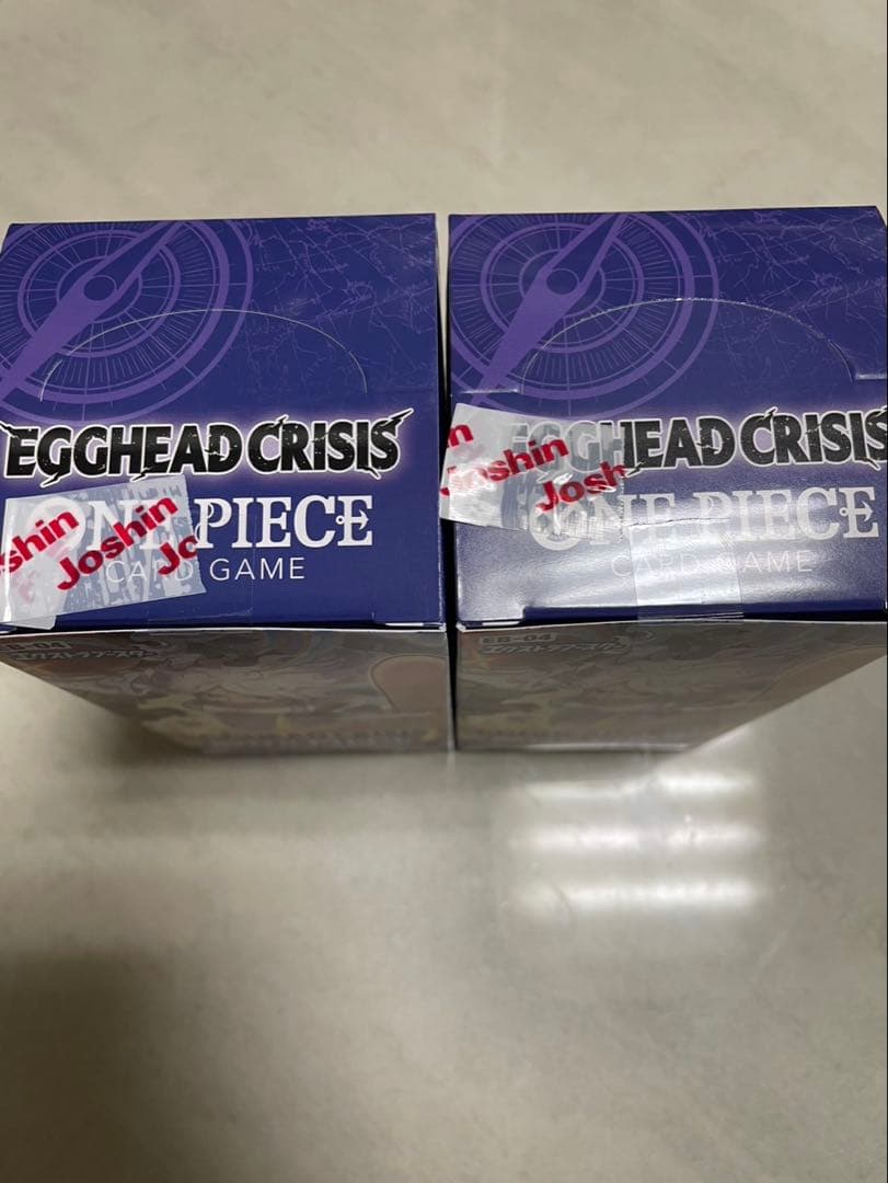 ワンピースカード エッグヘッドクライシス 2BOX テープ付き