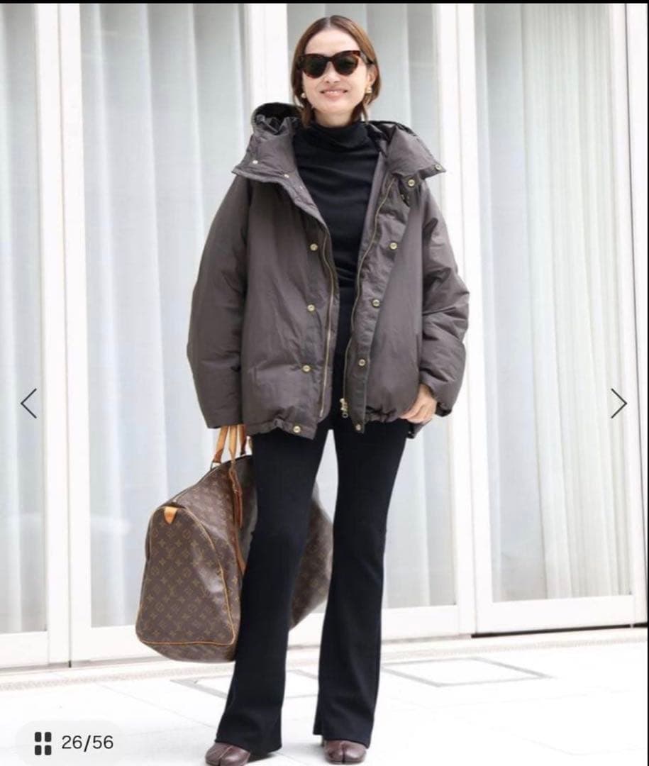 Deuxieme classe ダウンジャケット　ブラウン