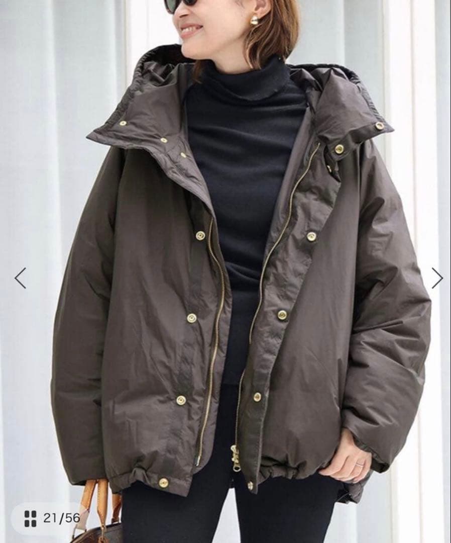 Deuxieme classe ダウンジャケット　ブラウン