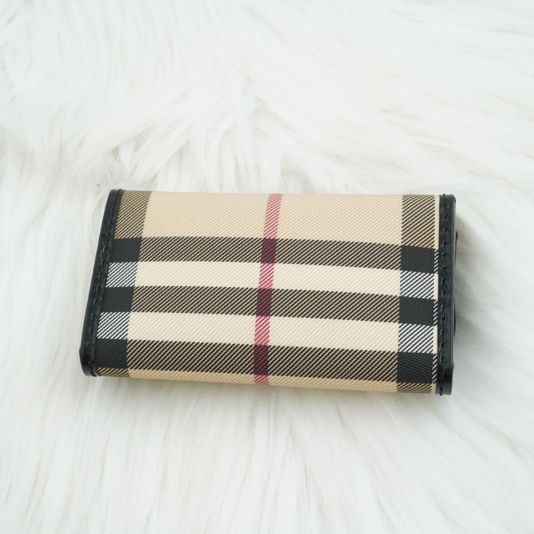 未使用品　箱付き　BURBERRY LONDON キーケース　ノバチェック　希少