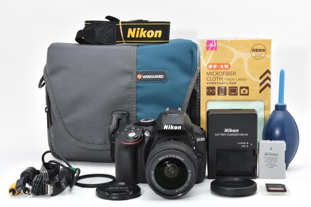 Nikon D5300 レンズセットWi-Fi搭載 初心者向け バッグ付き