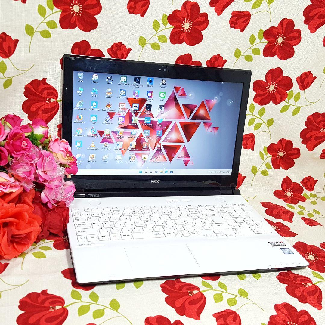 Win11/6世代Core-i7/新品SSD512GB/メモリ8GB/LAVIE