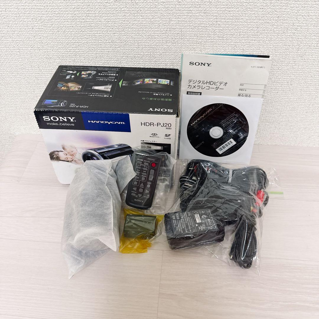 2105【美品】SONY ソニー HDR-PJ20 Handycam