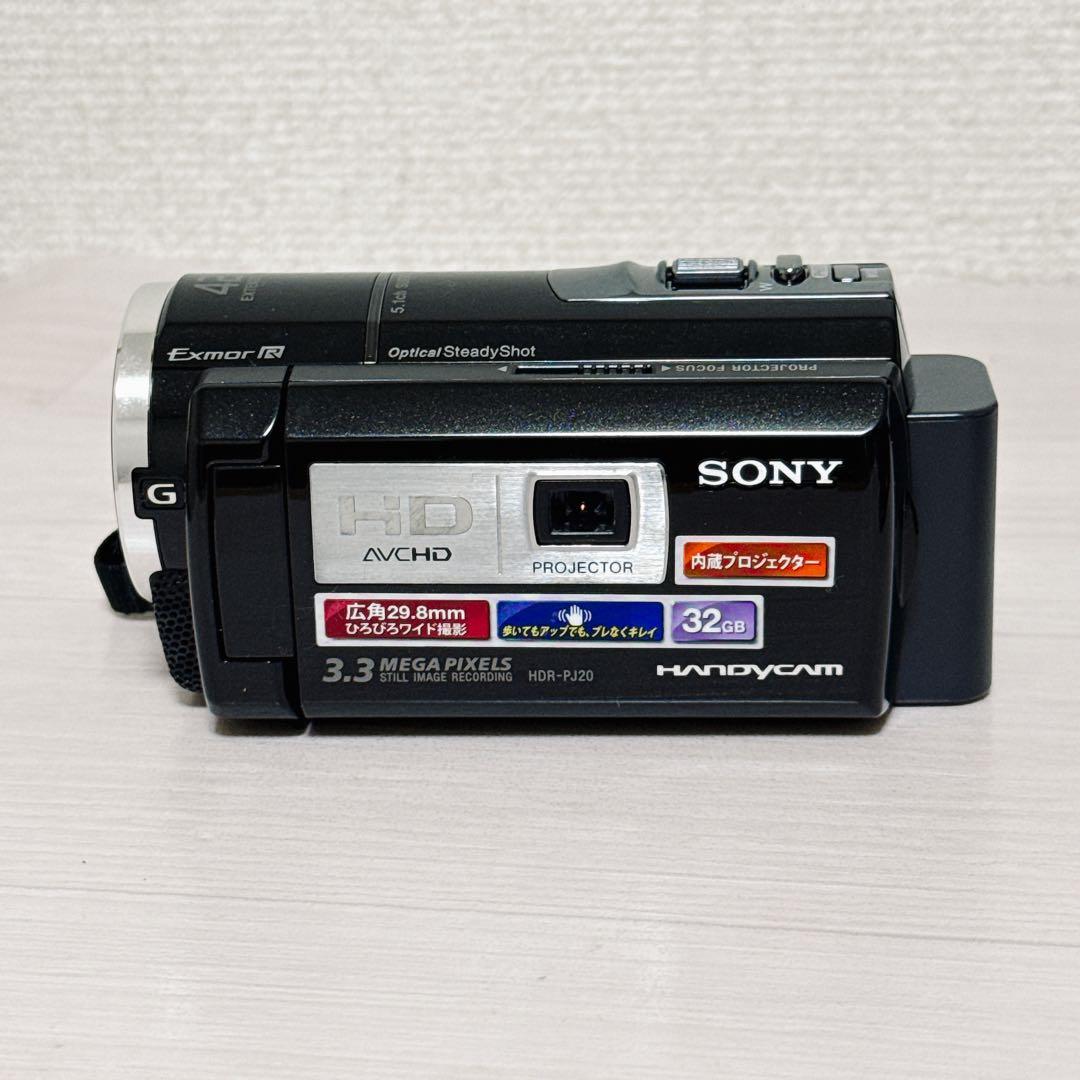 2105【美品】SONY ソニー HDR-PJ20 Handycam