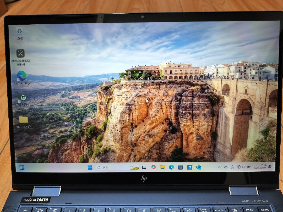 HP EliteG2 Corei7 16GB 512GB タッチパネル 予備BA