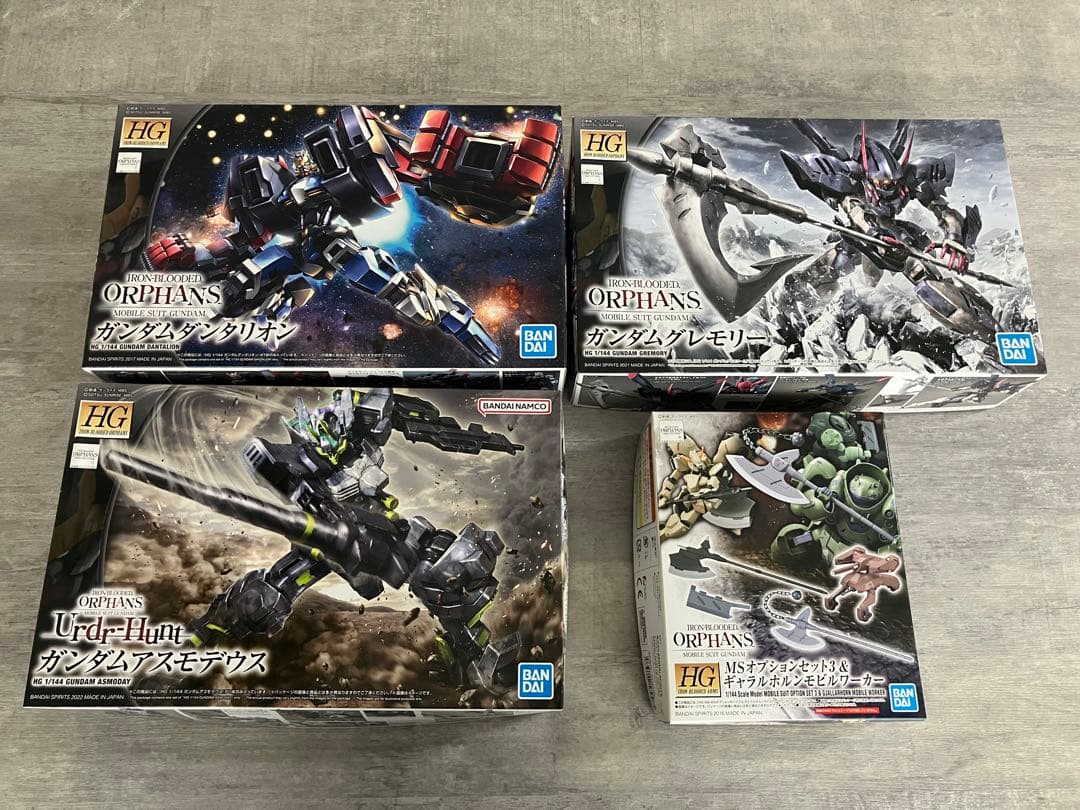 HG 鉄血のオルフェンズ4点セット