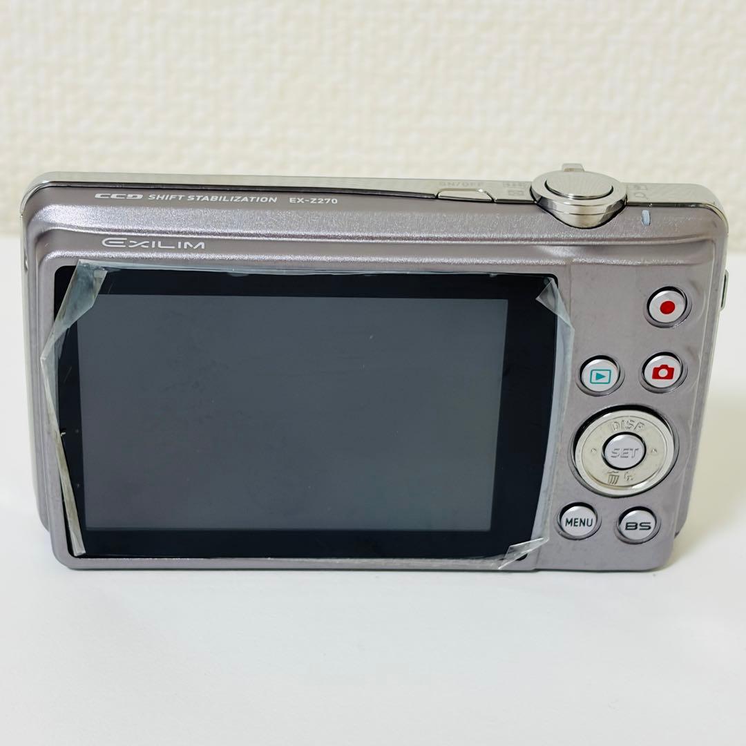 CASIO EXILIM EX-Z270 デジタルカメラ シルバー
