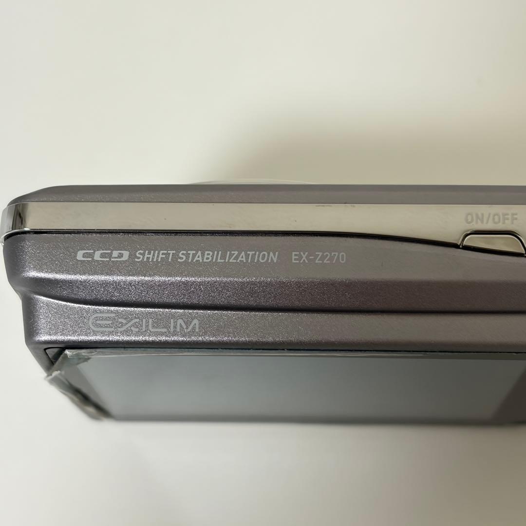 CASIO EXILIM EX-Z270 デジタルカメラ シルバー
