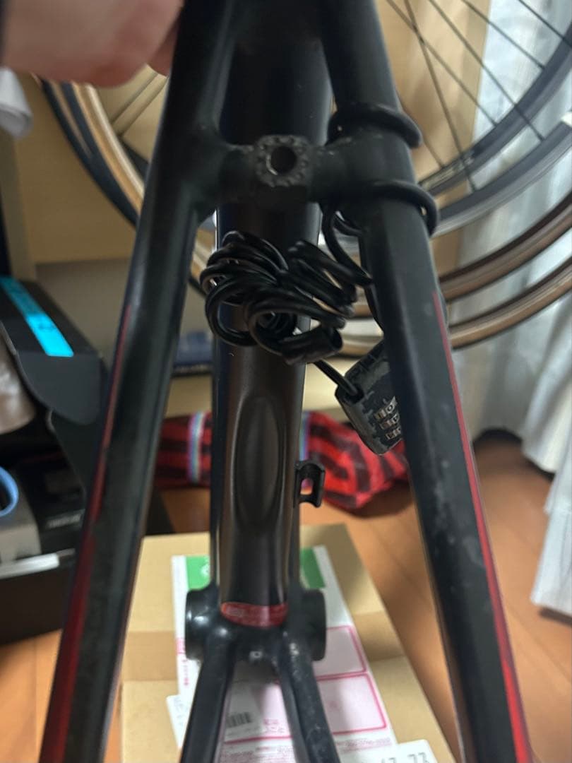 Giant tcr フレーム 10速用ホイール付き