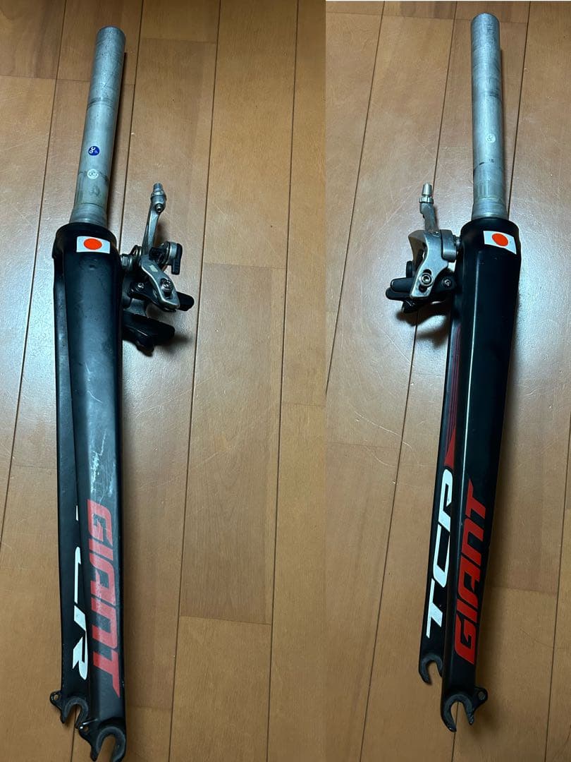 Giant tcr フレーム 10速用ホイール付き