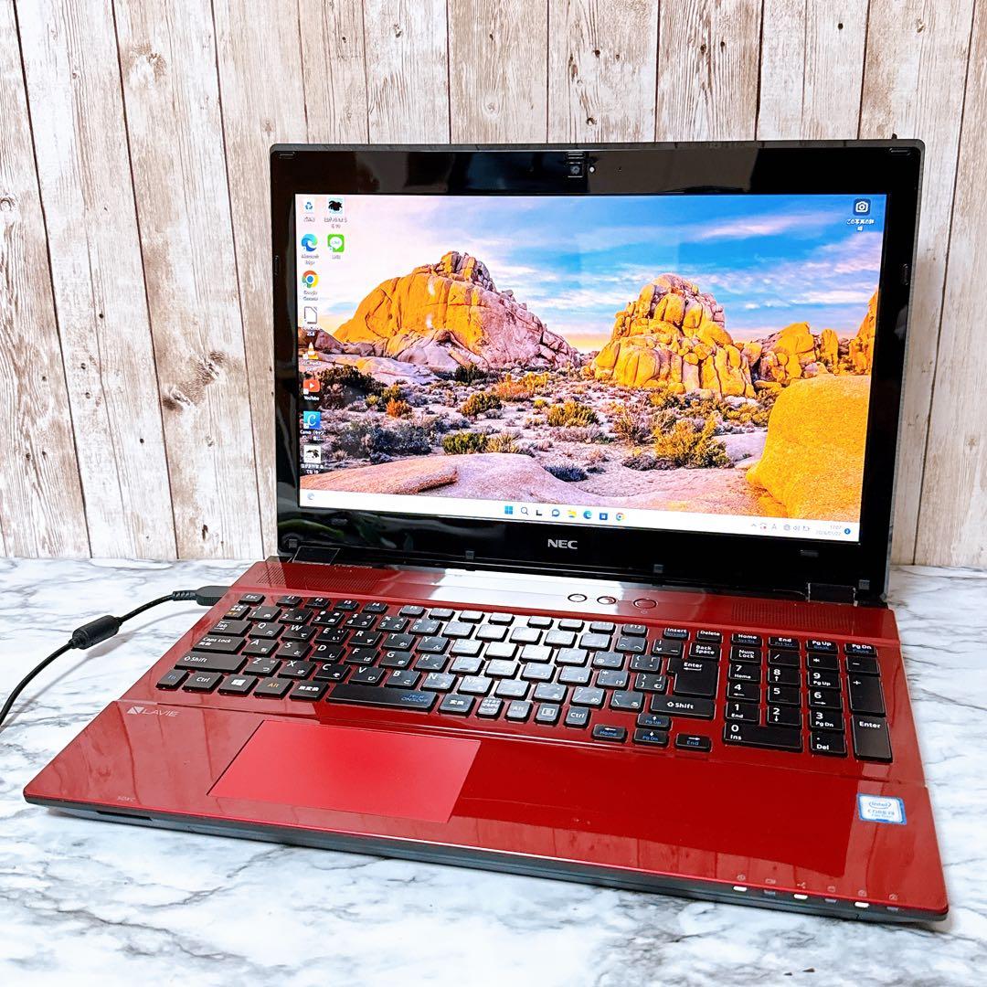 激安大特価‼1台限定✨すぐ使えるノートパソコン✨高性能i3＆大容量✨NEC