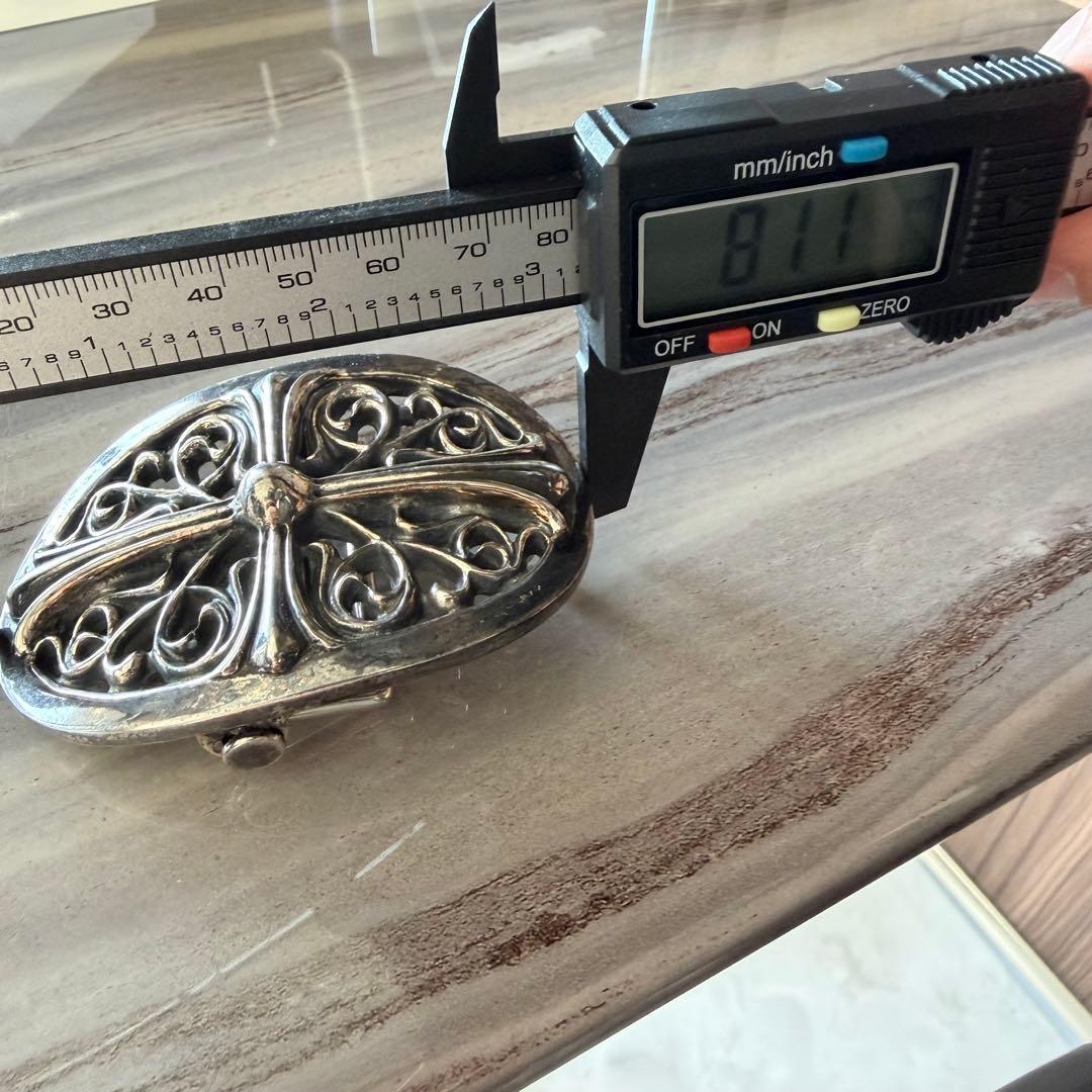 Chrome Hearts シルバー925 オーバルバックル1.5