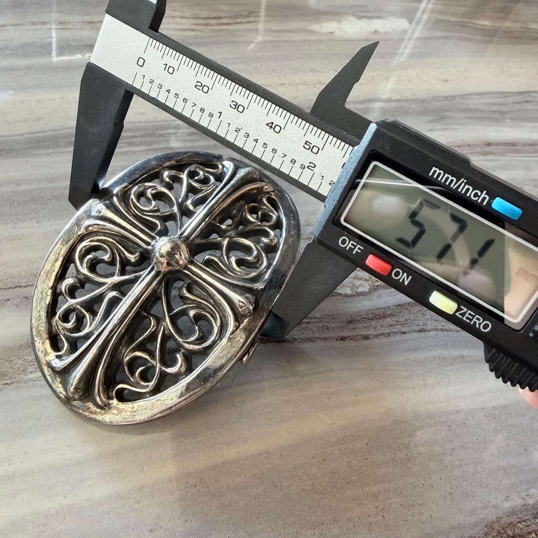 Chrome Hearts シルバー925 オーバルバックル1.5