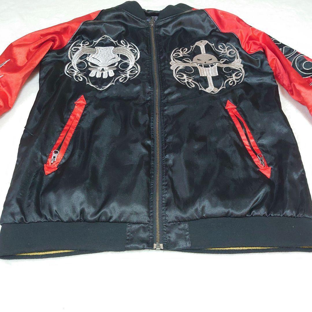 ✨激レア✨ONEPIECE ACE エース スカジャン リバーシブル XL 刺繍