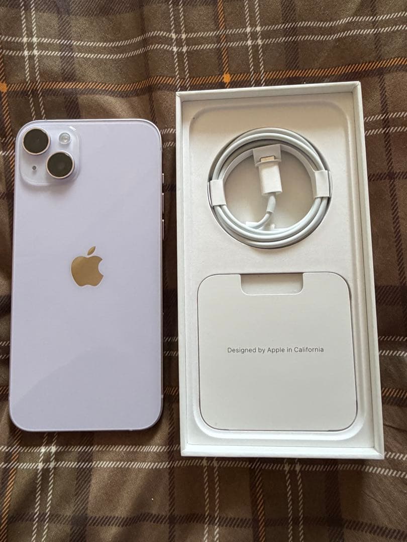 iPhone 14 Plus 本体 パープル　256GB