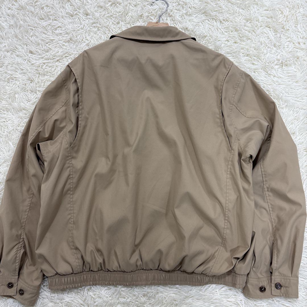 ポロバイラルフローレン　スウィングトップ　ベージュ　チェック　ポニー　L