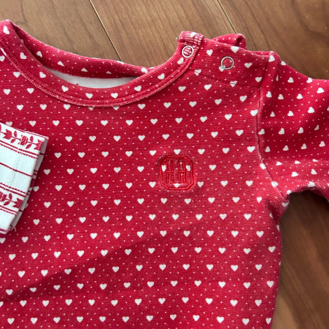 house on the hill ハウスオンザヒル　ロンパース　長袖ボディ