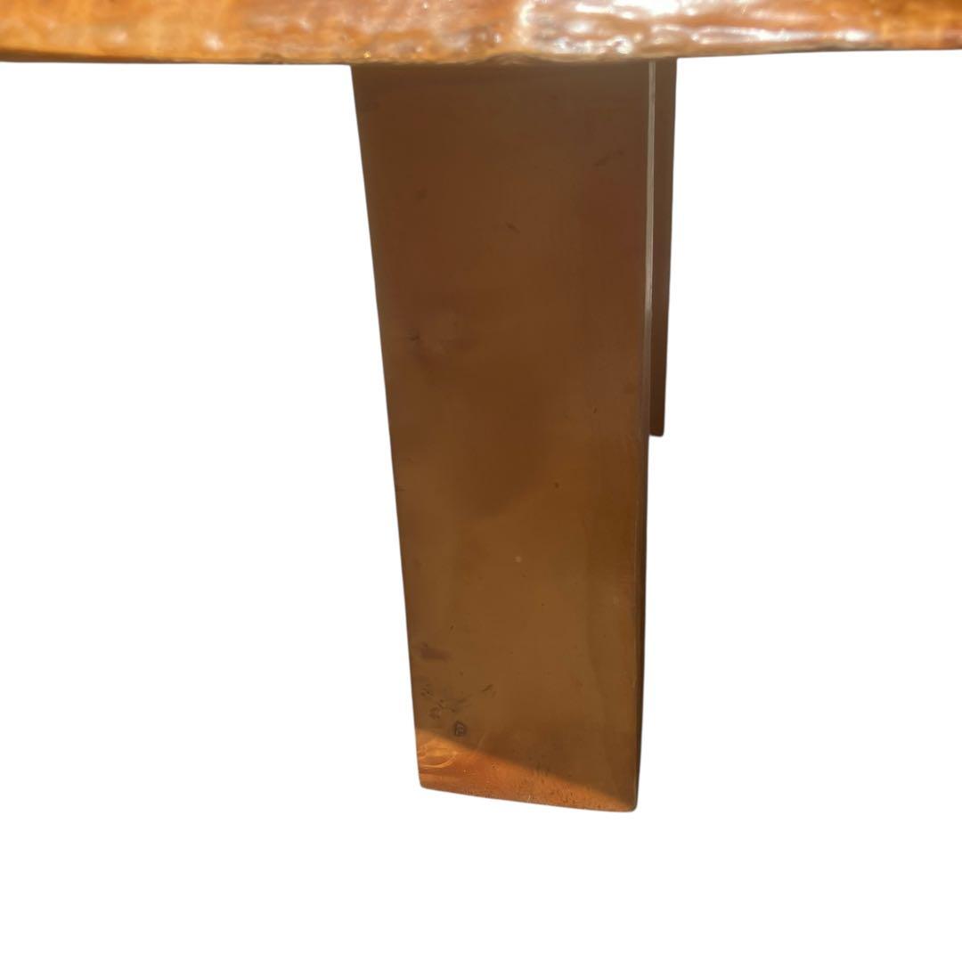 高級　一枚板　テーブル　瘤杢　重厚感のあるデザイン　座卓　花台　飾り台　天然木