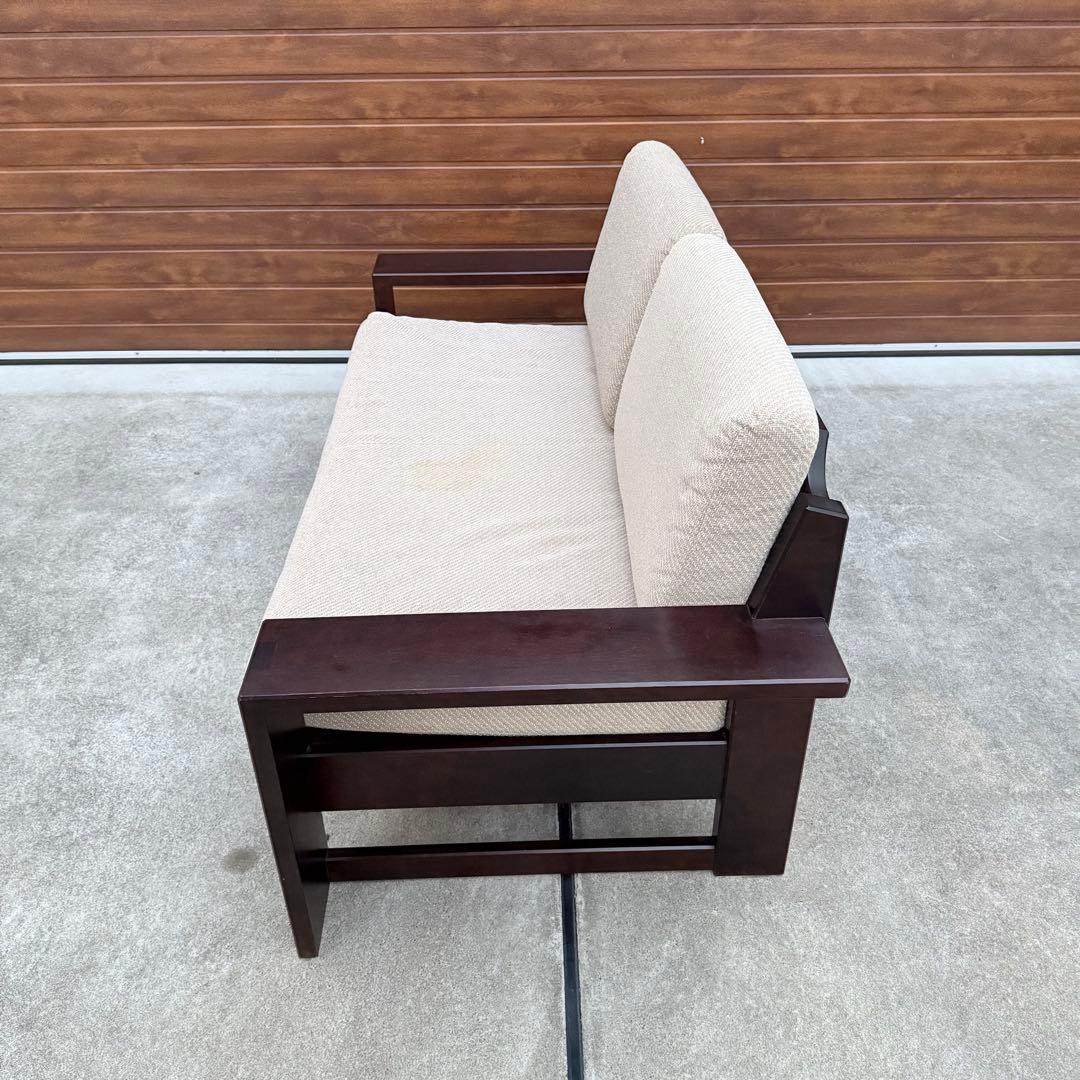 美品 飛騨産業 北海道民芸家具 カウチ ソファ 購入価格38万