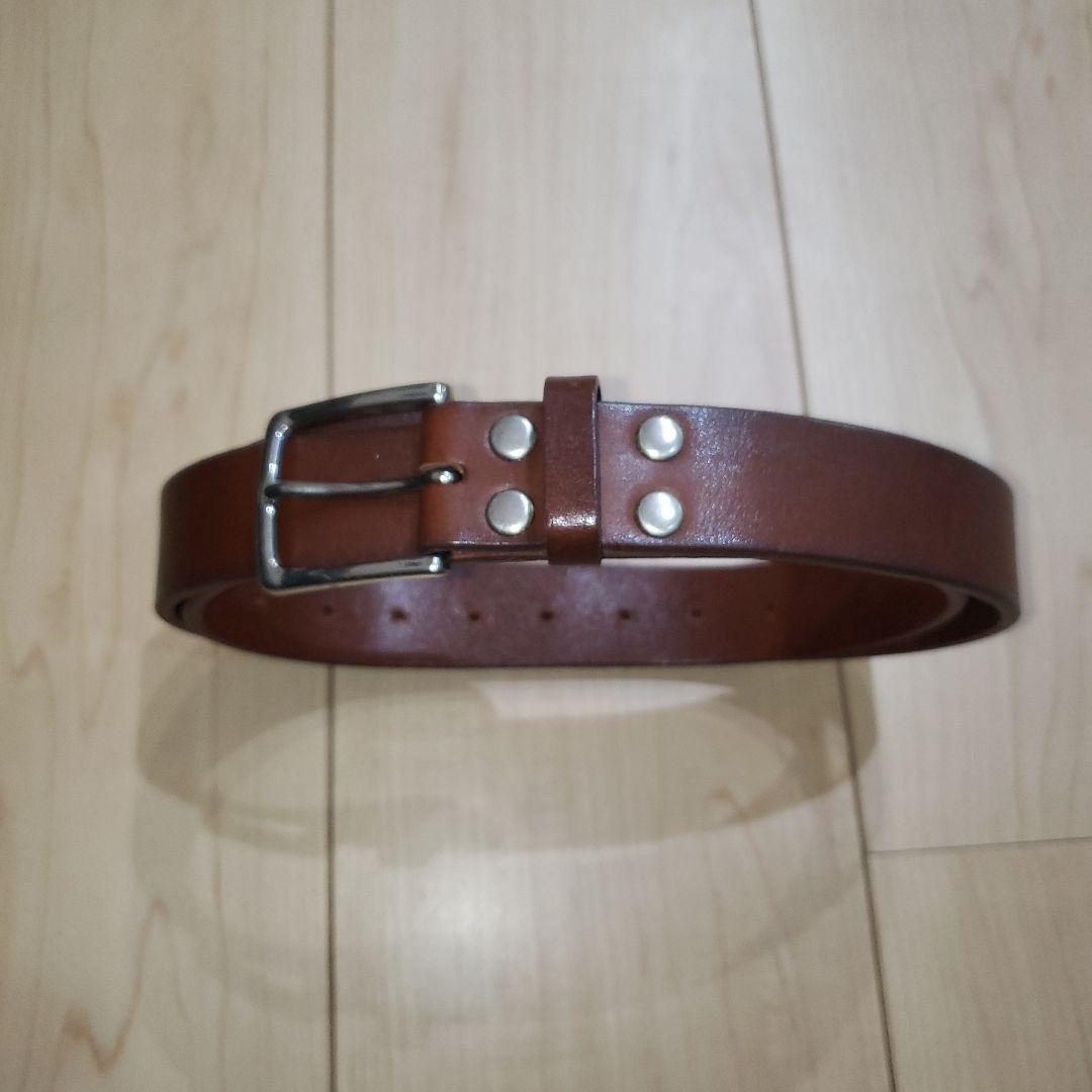 COMME des GARÇONS レザー ベルト ブラウン