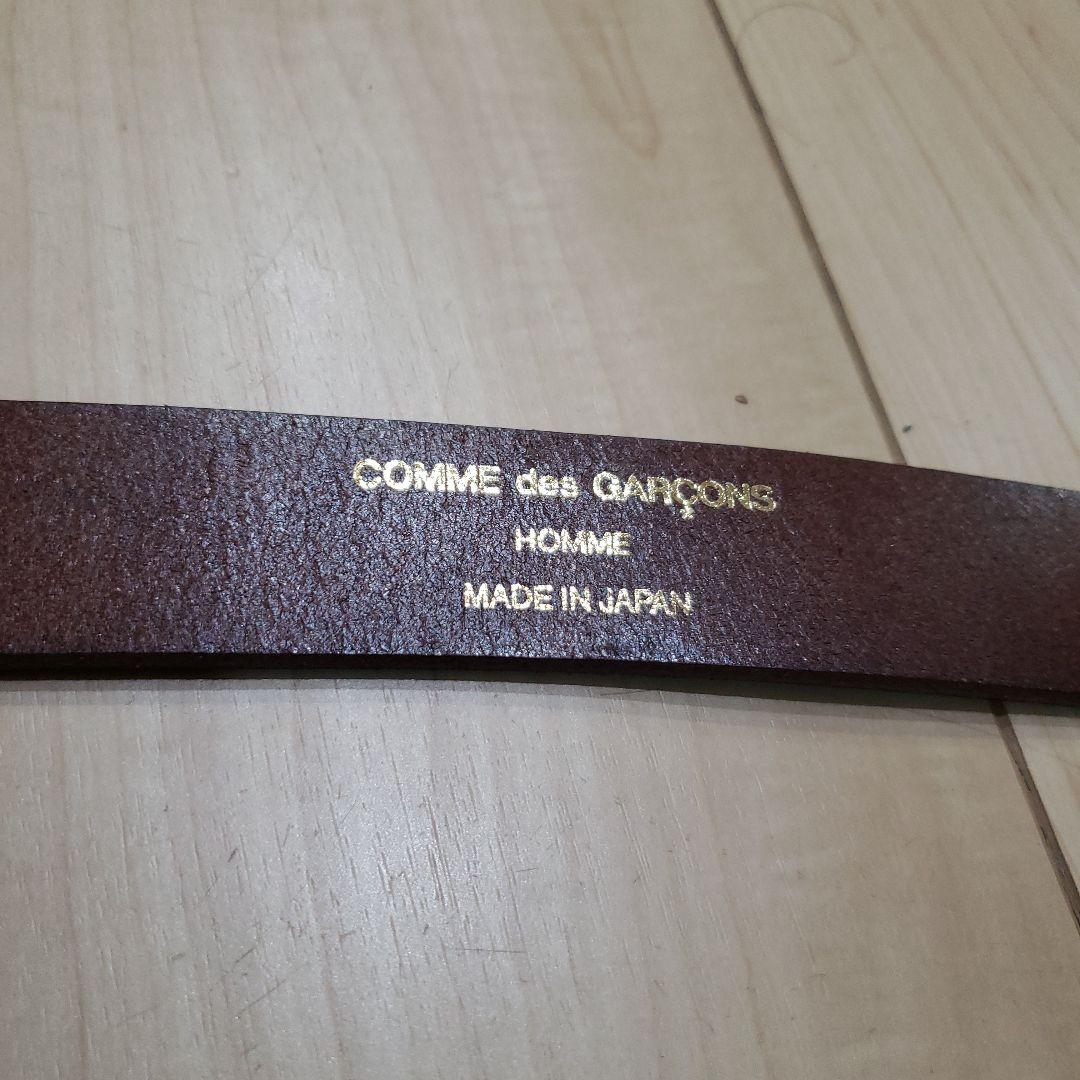 COMME des GARÇONS レザー ベルト ブラウン