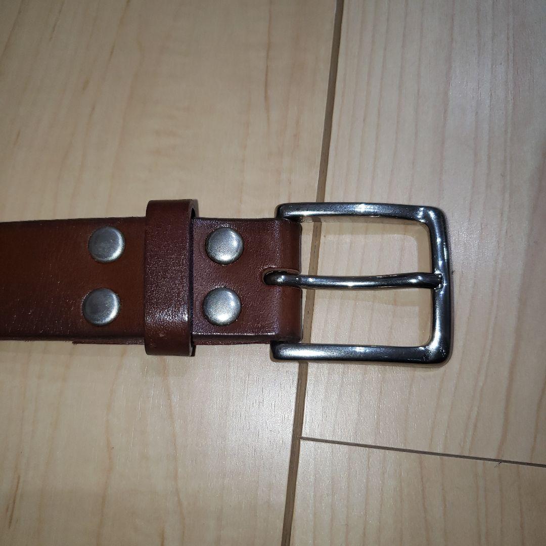 COMME des GARÇONS レザー ベルト ブラウン