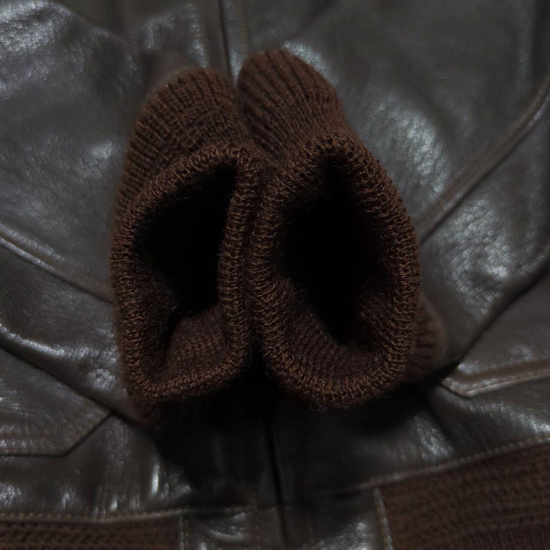 Buzz Rickson's♦G-1 ゴートスキン フライトジャケット 茶 36