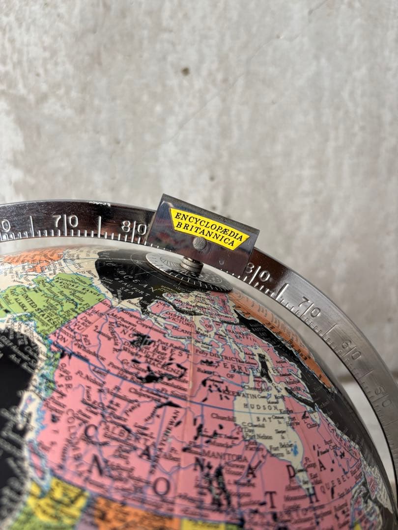 60s 70s 地球儀 黒 ブラックオーシャン REPLOGLE社 ヴィンテージ