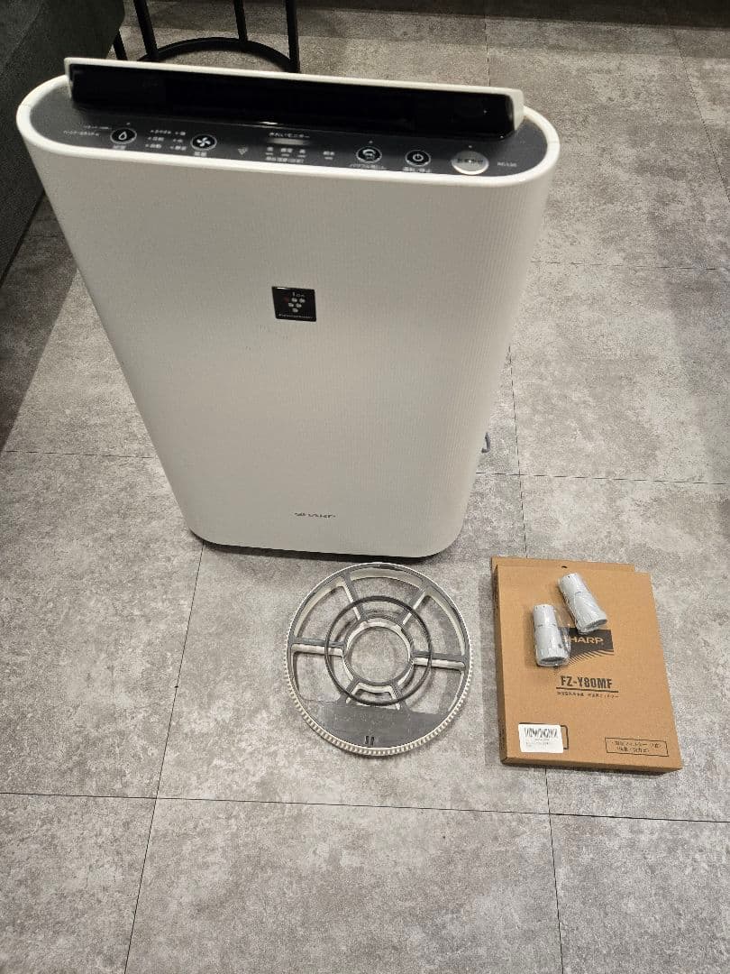 SHARP 空気清浄機 KC-L50-W 加湿器