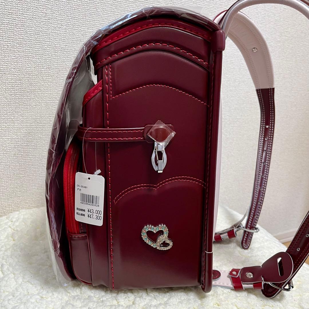 【新品 未使用 保証書付き】協和 ふわりぃランドセル 赤　05-30481