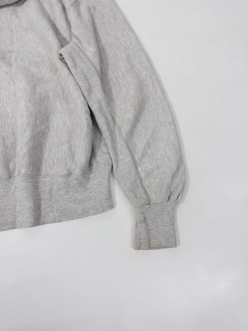 90s USA製 MVP 2段プリント リバースウィーブ　フーディ パーカー