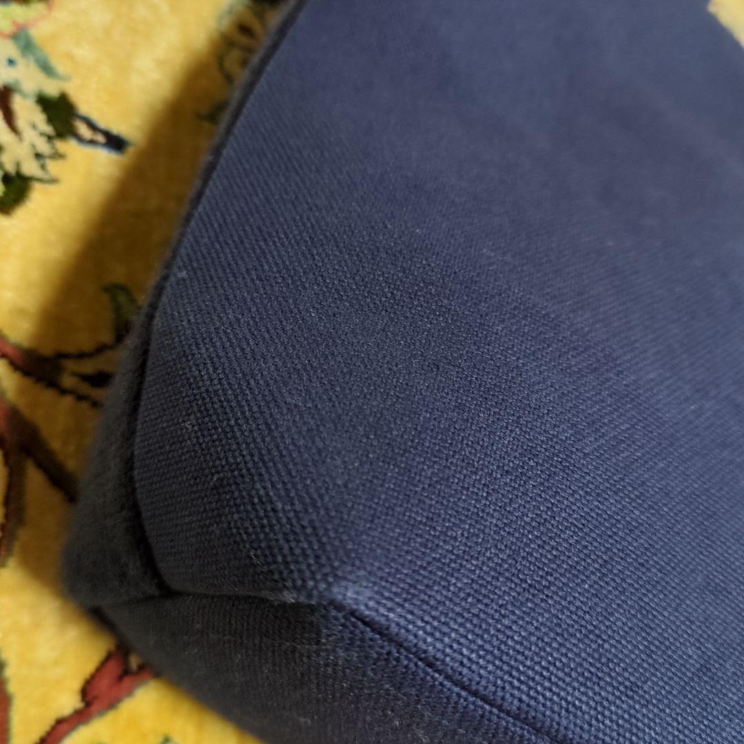 ファミリア、インターシャ編みバッグ 正規品、美品、連休セール