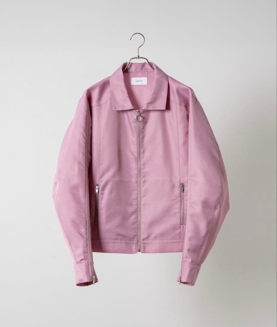 soerte ディフォーメーションジップジャケット