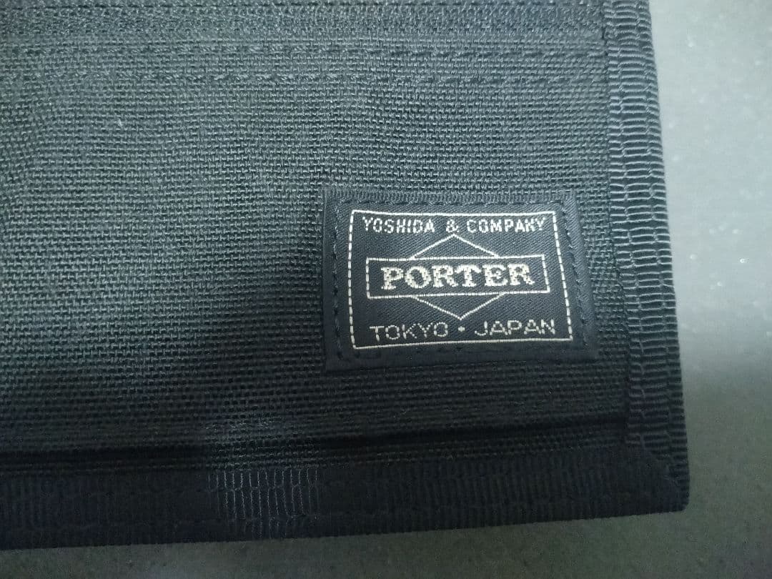 ポーター ハイブリッド 長財布 ブラック 薄型