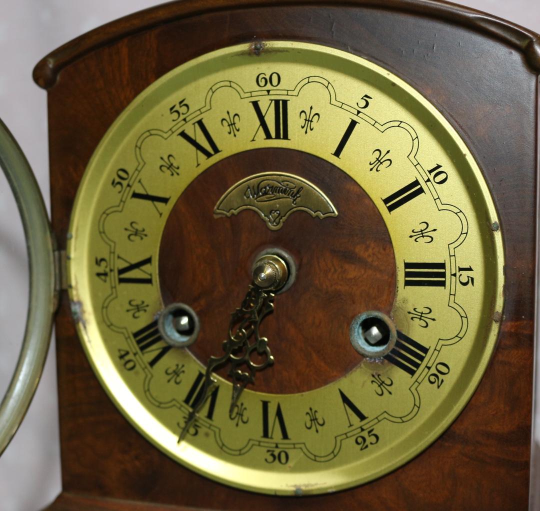 可動品 小型 WARMINK ワルミンク WUBA ウーバ 置時計 オランダ