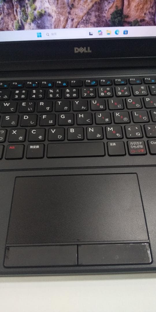 12.5型 Win11 SSD128GB DELL 中古ノートPC 管理#03
