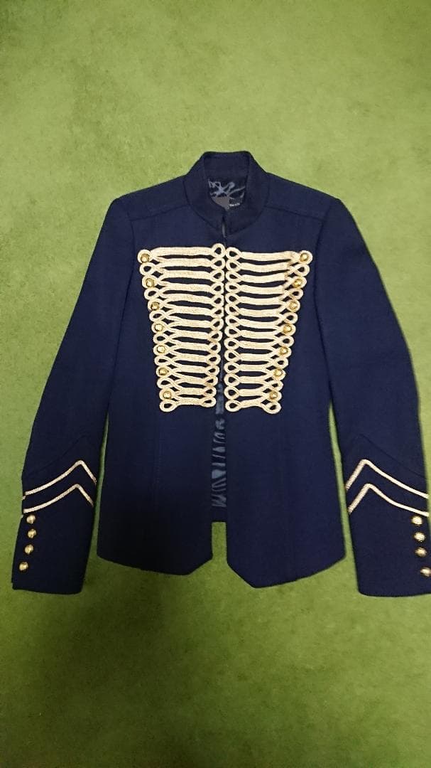 ザラ　ミリタリー　ナポレオン　ジャケット