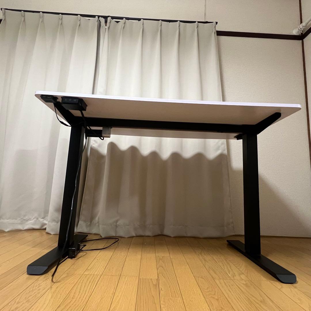 スタンディングデスク 高さ調整機能付き