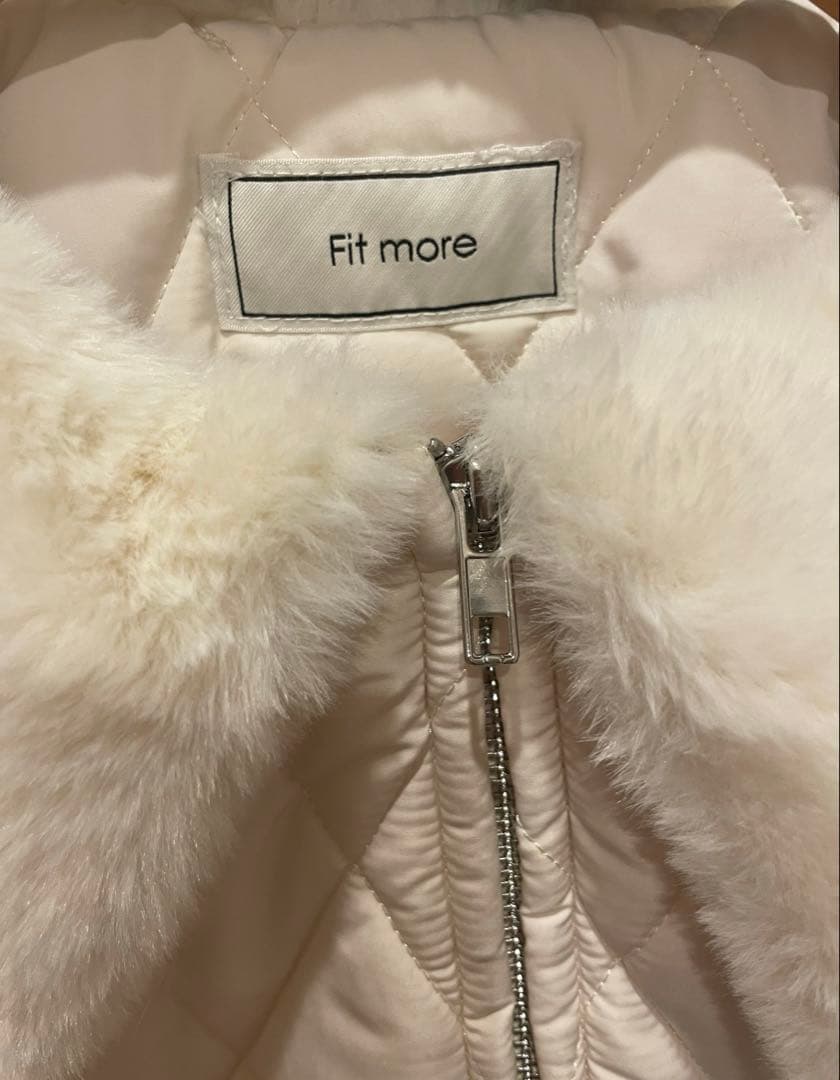 週末限定セール❗️fitmore ファー襟キルティングコート　完売品