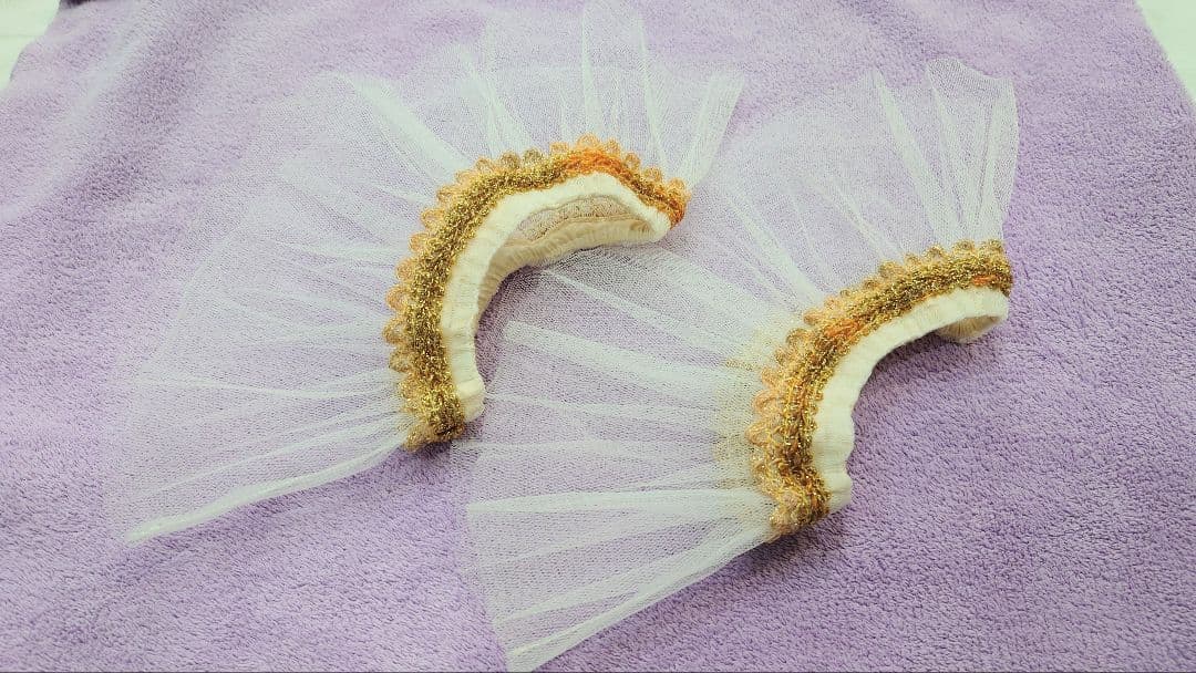 オーロラ姫・ライモンダ チャコット・バレエ衣裳・袖飾り付き・美品 Ｍサイズ