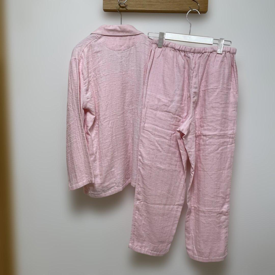 美品　タグ付きUCHINO マシュマロガーゼ快眠パジャマ