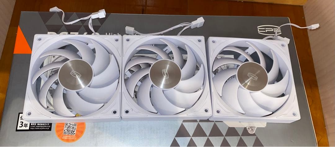 【中古美品】CPS DS360-WH [WHITE] + F5 R120×4個