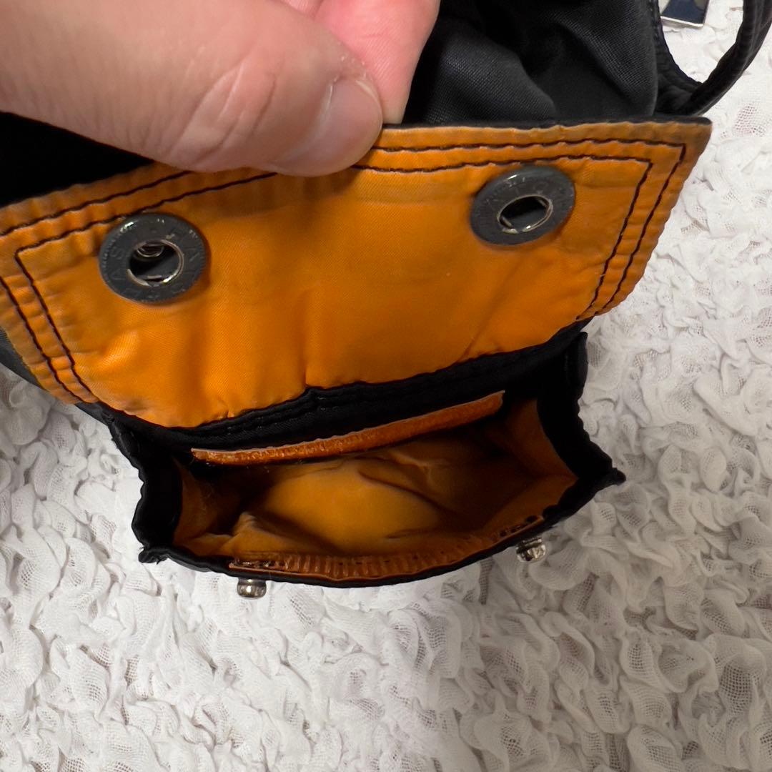 美品　ポーター　タンカー　ダッフルバッグ　ミニボストン　ブラック　ナイロン