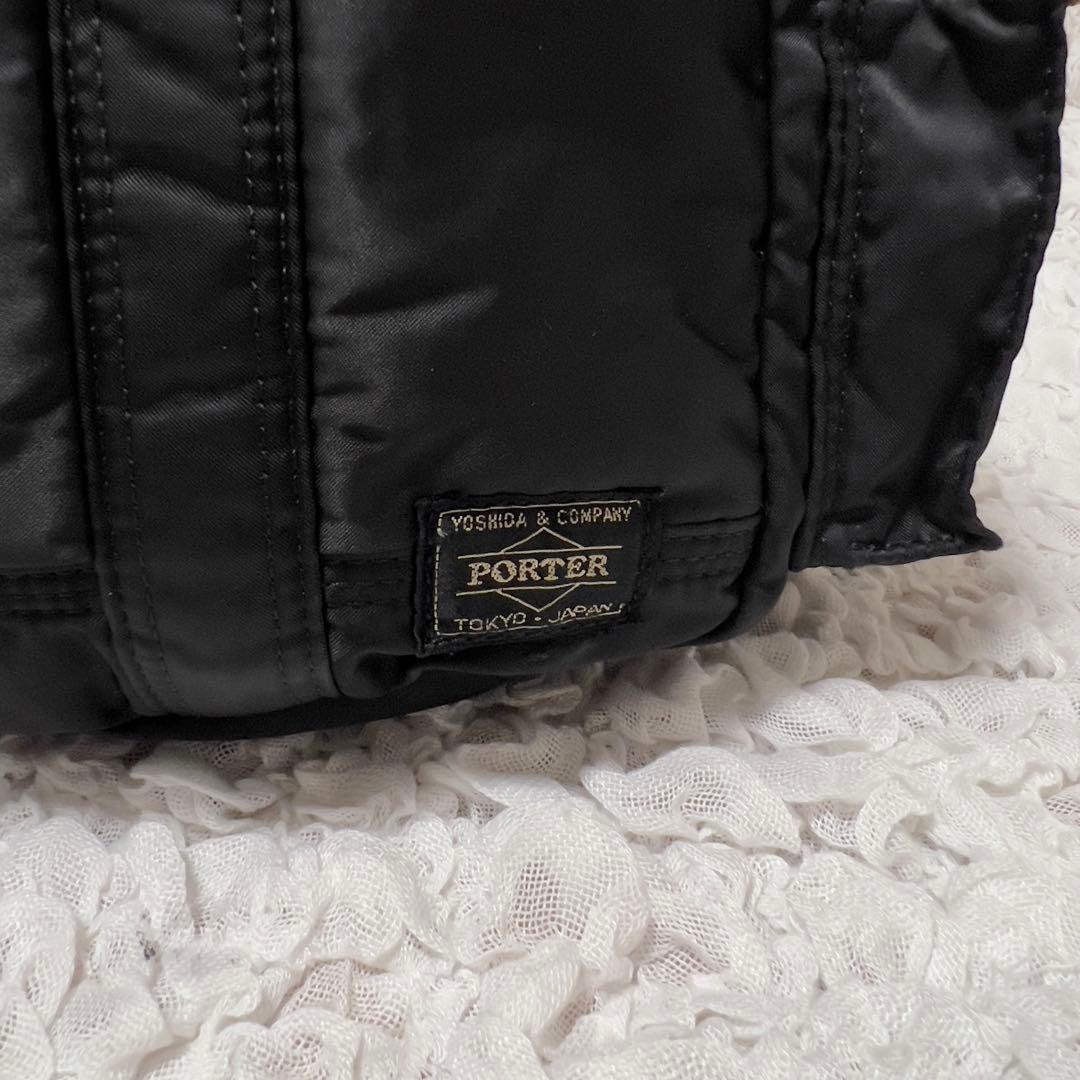 美品　ポーター　タンカー　ダッフルバッグ　ミニボストン　ブラック　ナイロン