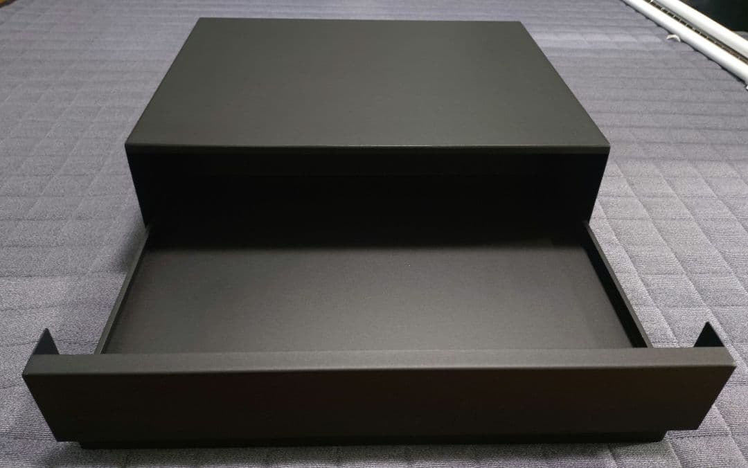 ツーウェイ キッチン家電下引出&スライドテーブ スリムプラスチックバック２個