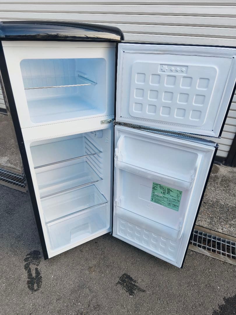 関東限 20年 条件で無料配 レトロ冷蔵庫 レトロデザイン冷蔵庫 冷蔵庫 2ドア