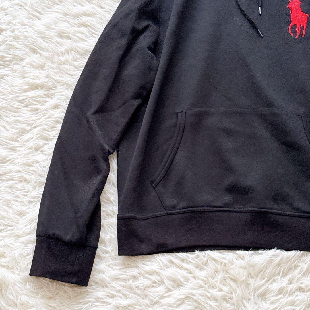 現行QRタグ✨XLサイズ ポロラルフローレン ビッグポニー刺繍パーカー フーディ