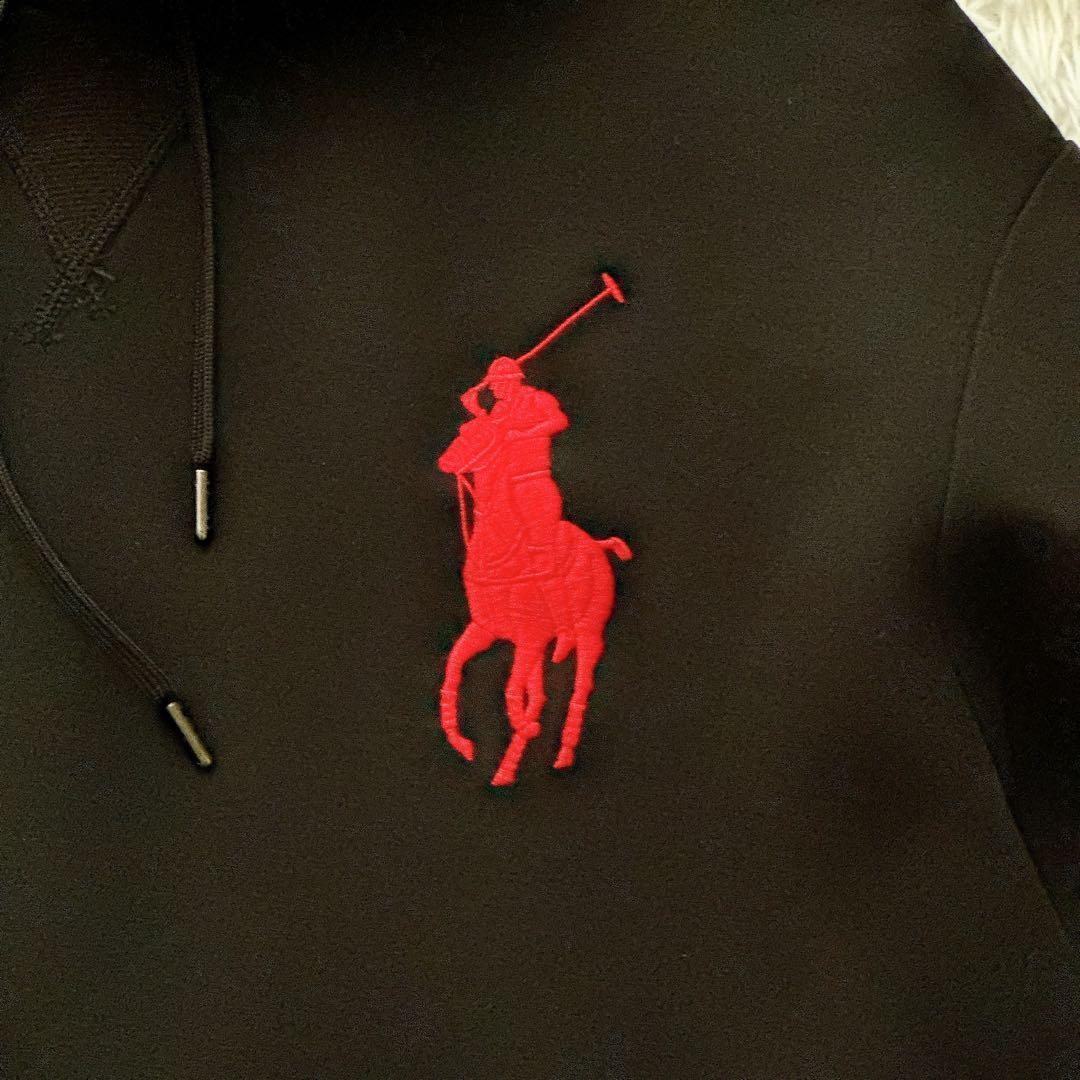 現行QRタグ✨XLサイズ ポロラルフローレン ビッグポニー刺繍パーカー フーディ