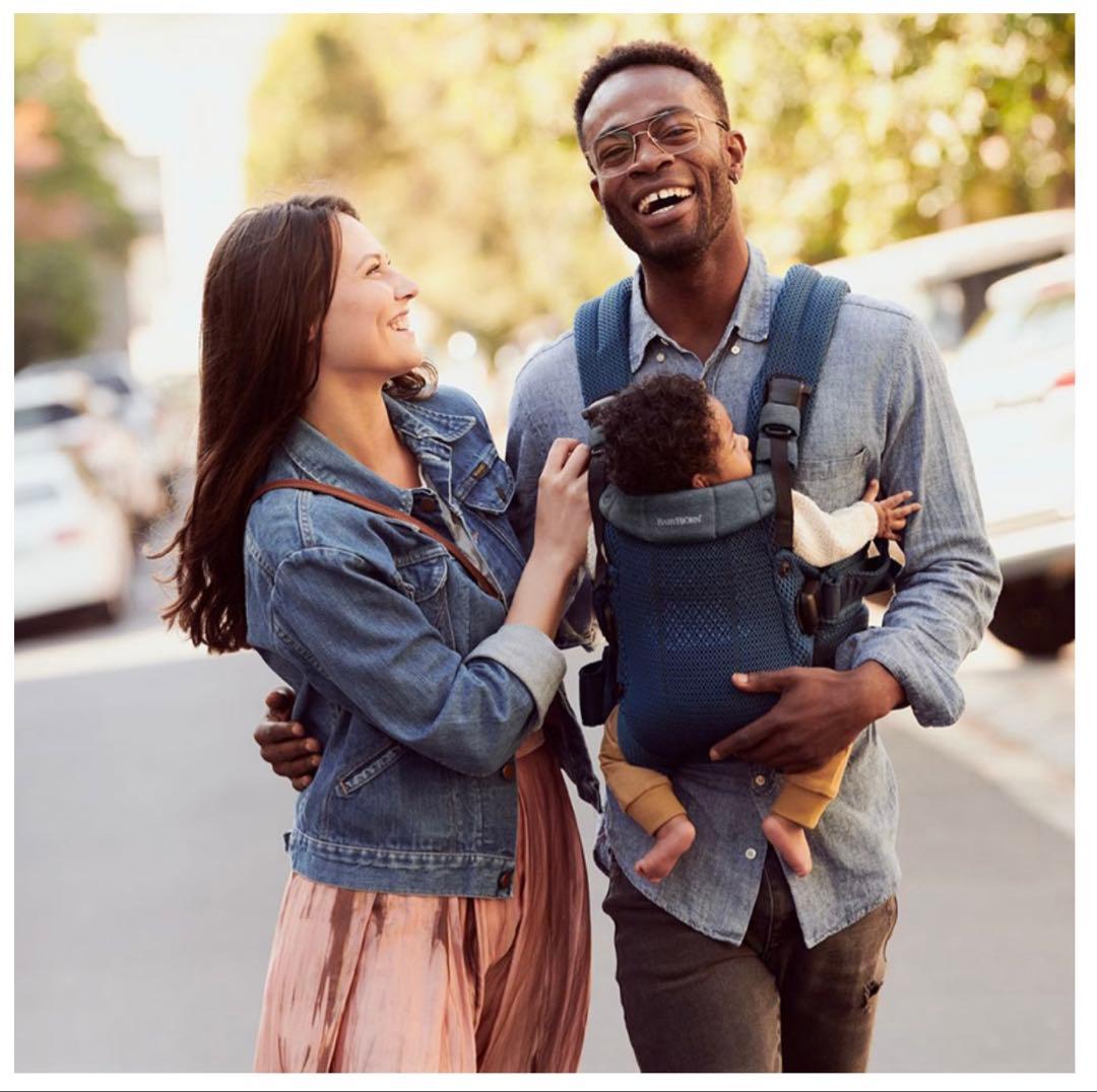 【最終お値下げ】ベビービョルン ベビーキャリアハーモニー（ネイビーブルー）